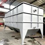 Solid Liquid Separator Machine lamella filter With Conical Bottom Settling Tank
