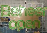 14 Color Silica Gel Lighting Letter Billboard Vasten Open