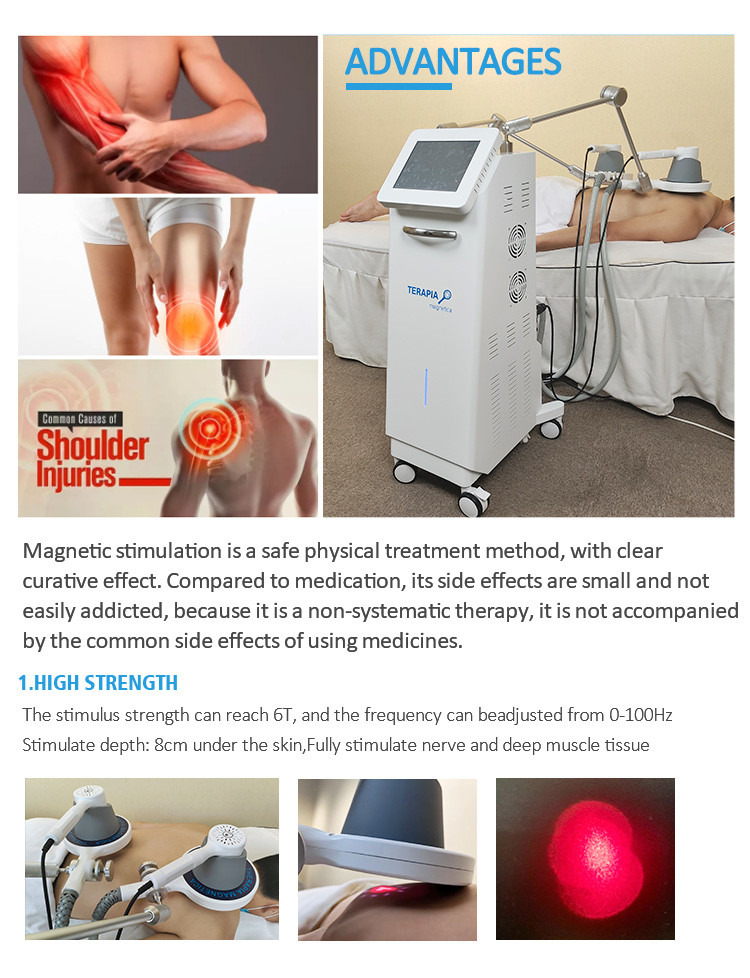 Dual Joint Magnetic Healing Machine For Pain / Arthritis / Sports Injuries