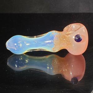 Quality 4 Inch Pink Coral Collectible Tobacco Glass Pipe Smoking Bowl Hand Pipes wholesale