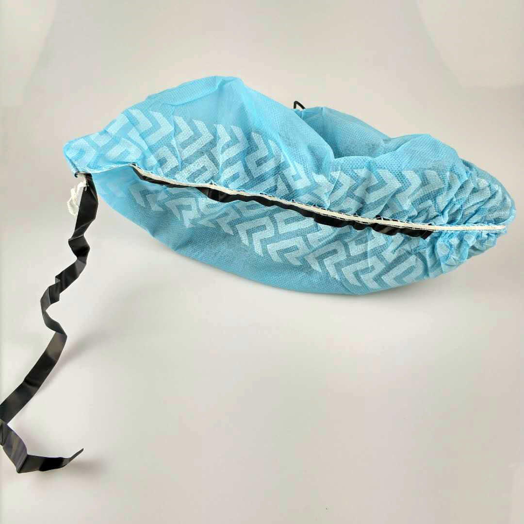 Laboratorial Clean Room Shoe Covers , Anti Static Non Woven Shoe Cover