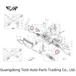 Levante Steering Rack Device With 100% Tested And OEM 673004614 673004615