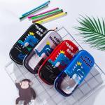 Cute Student Cartoon Stationery Box EVA Custom Logo 3D Anti Drop Pencil Case for