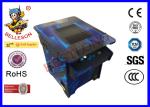 Blue Cocktail Arcade Machine 2 Side 2 Player With 19 Inch Full View Screen