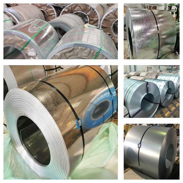 Prime Coil Roll 0.12-0.6mm Hot Dipped Z20 Z60 Z180 Zinc Coating Galvanized Steel Sheet with Regular Spangle