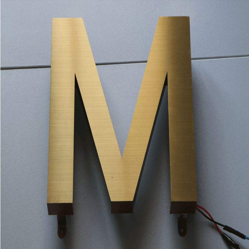 Advertisement Track Decorative Led 26 Alphabet Abs Up Letter Light Ip Letters