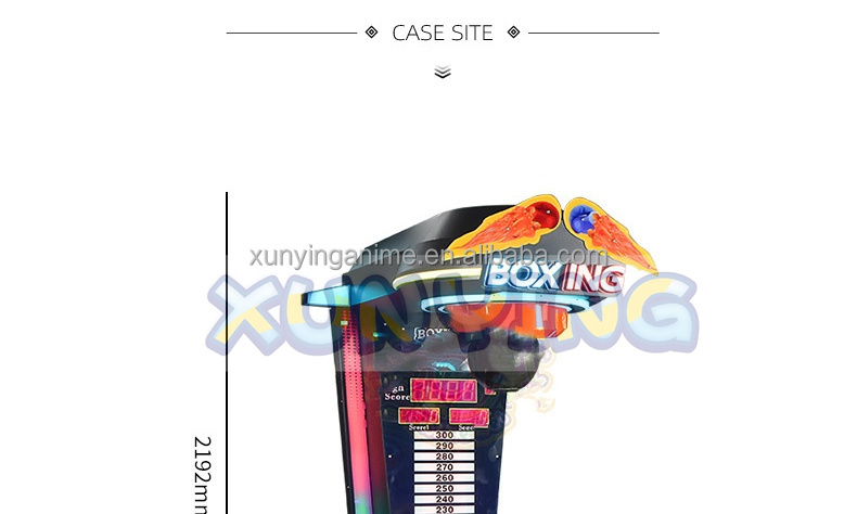 Spider Box Meter Punching Arcade Game Metal Plastic Material