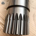 HD400 Swing Pinion Shaft 11 Teeth 24 Keys Hydraulic Excavator Swing Gearbox