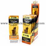 Flat Shape Aluminum Foil Laminated Cigar Wrap Bag With Zipper