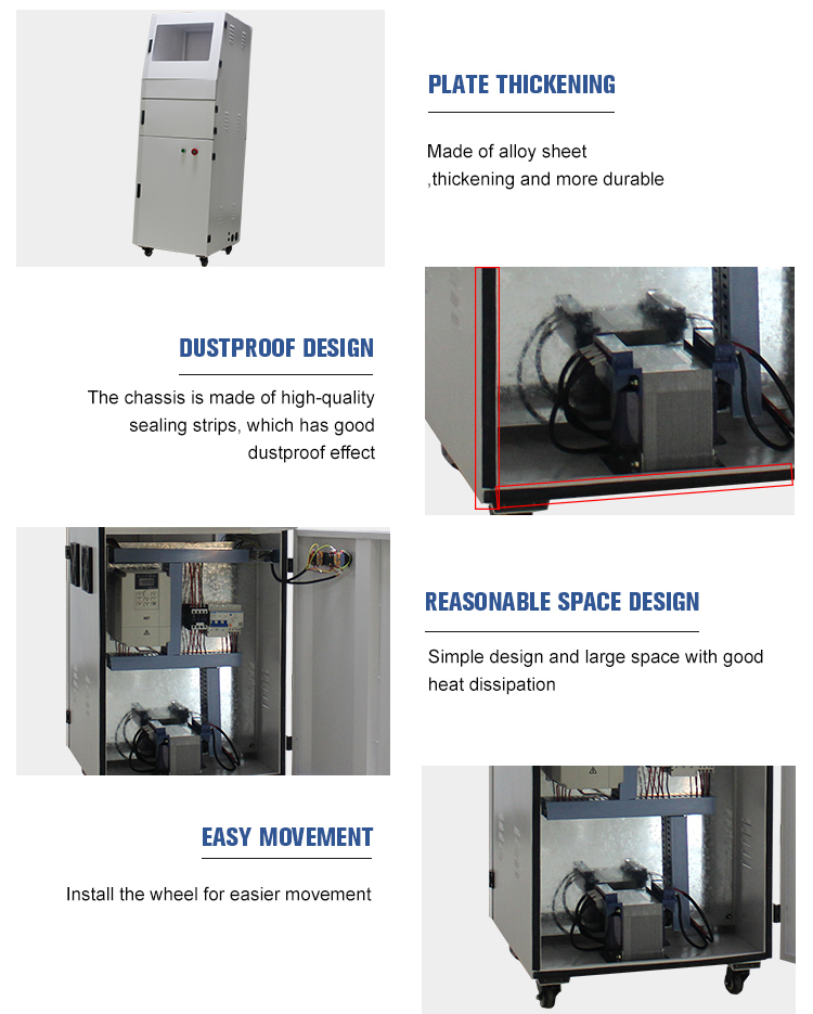 10 KG Weight Engraving Machine Chassis Control Cabinet Box Space-saving Design
