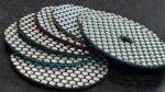 Round Flexible Resin Bond Diamond Hand Dry Polishing Pad and Buffing Pad for