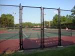 PVC Chain Link Fence for Tennis Soccer Field Court Yard and Garden