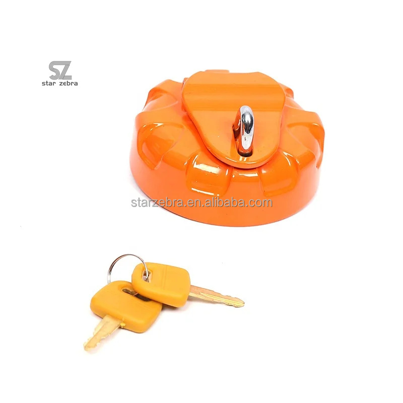 Double Locks Fuel Tank Cover Cap For Hitachi Excavator EX100-3 EX200-3 EX300-3 EX400-3 Perfect for Construction Works