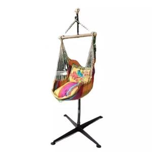 Quality Outdoor Furniture Solid Steel Standing Frame for Hanging Hammock Air Porch Swing Chair wholesale
