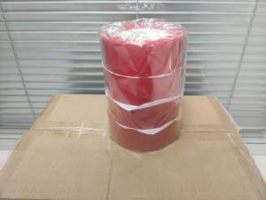 Quality 48mm Red Serrated Edge Stucco Tape Moisture-Resistant UV Exposure wholesale