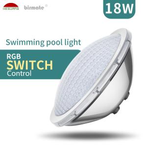 Quality 520lm AC12V IP68 PAR56 18W LED Swimming Pool Lighting wholesale