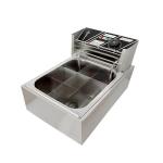 10L 9 Grids Commercial Meatball Hot Pot Food Kanto Cooking Machines Factory