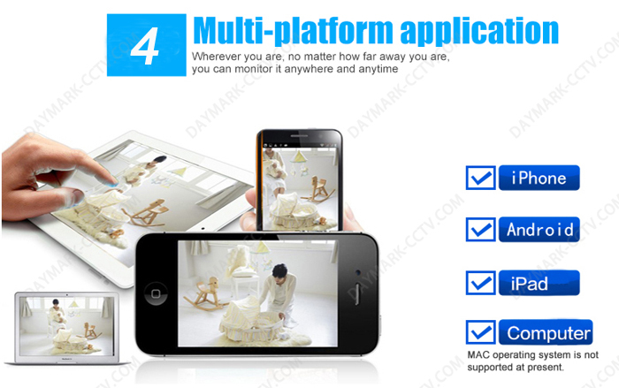Baby pet care audio recording long range mini wireless camera