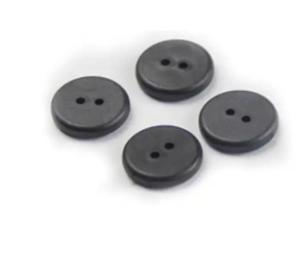 Quality PPS Round Button Wearable NFC RFID Laundry Tag label For Clothing wholesale