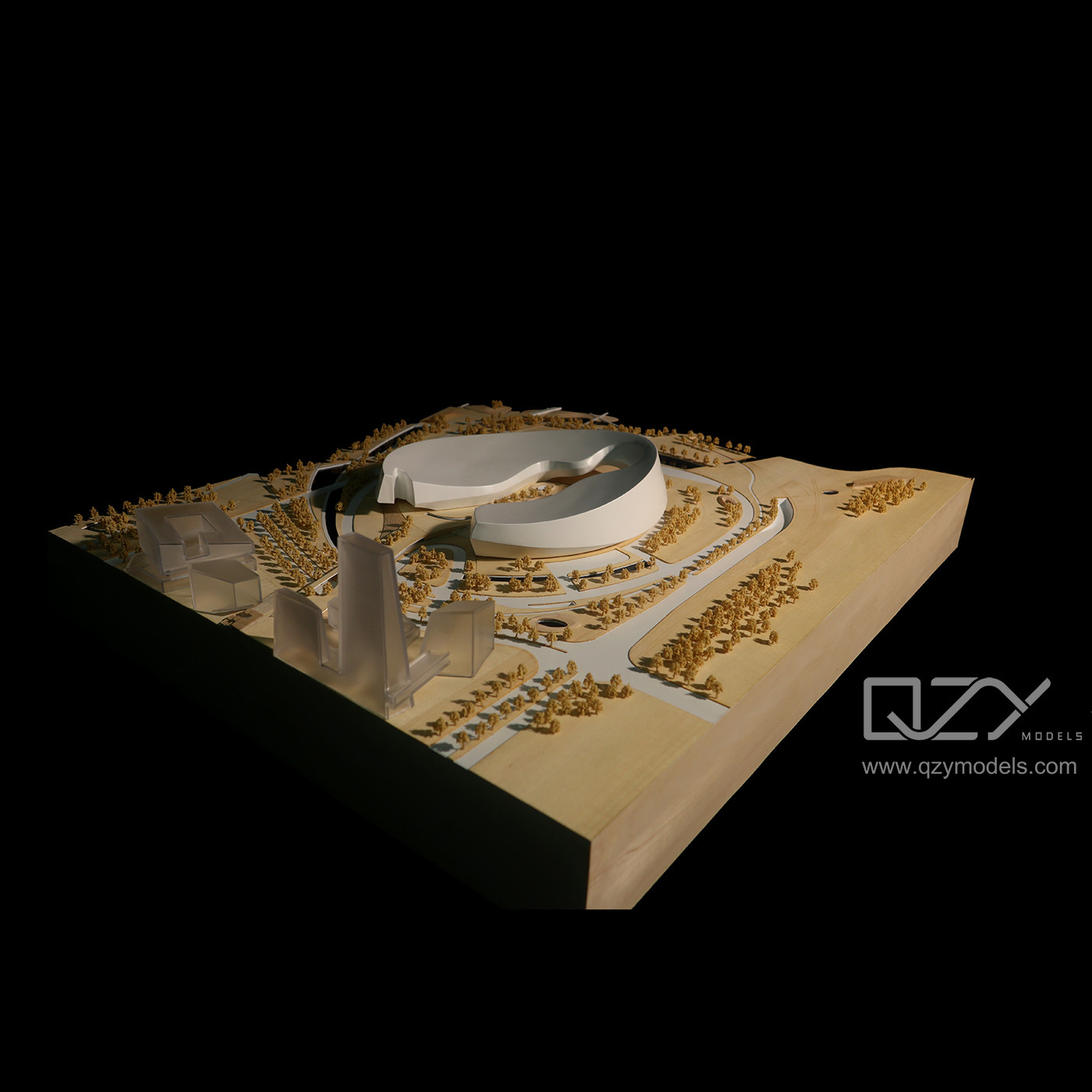 Physical Models - NBBJ -1:1000Tencent Conference Center Study model