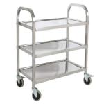 RK Bakeware China Foodservice NSF Winco Suc-30 3-Tier Stainless Steel Food