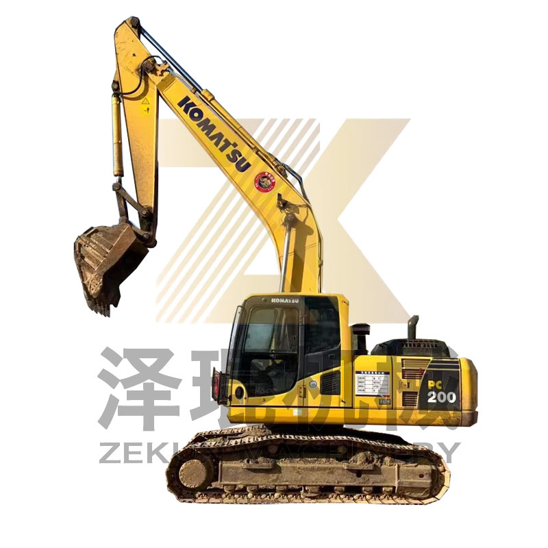 Second-Hand Komatsu 20T PC200-7 PC200-8MO Excavator In Good Price