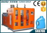 Hydraulic Plastic Blowing Machine , Liquid Detergent Bottle Pvc Bottle Making