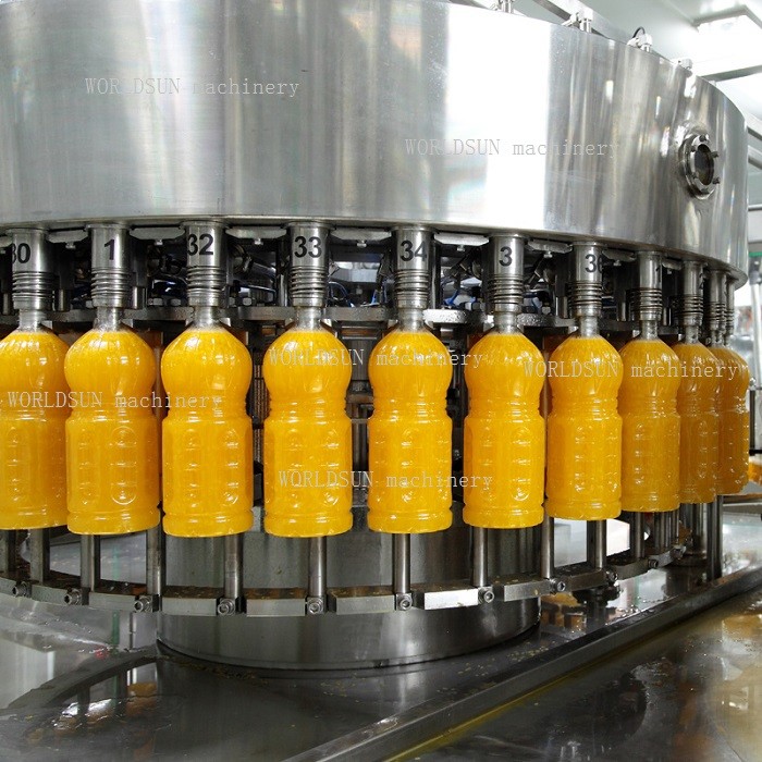 12000BPH Hot Juice Filling Machine hot filling machine hot juice bottle filling machine