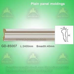 Quality Polyurethane Plain Architectural Panel Decorative Cement Mouldings wholesale