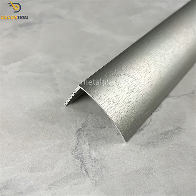 Silver Tile Trim Metal L Angle Tile Trim Metal Outside Corner Trim Transition Strip