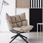 Hot Selling New Danish Style Replica Modern Husk Chair with Wooden Legs