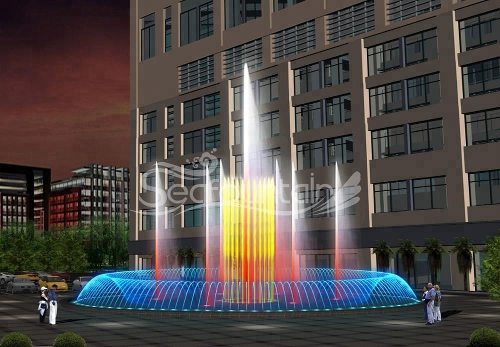 Garden product outdoor musical running dancing fountain