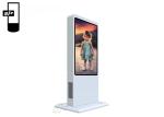 65 Inch Floor Free Standing Outdoor Digital Signage