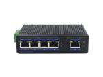 UT05GP unmanaged industrial 5port 10/100/1000M UTP RJ45 POE ethernet switch DIN