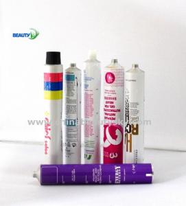 Quality Empty Colored Collapsible aluminum tubes Dimension 28*160mm 60ml volume wholesale