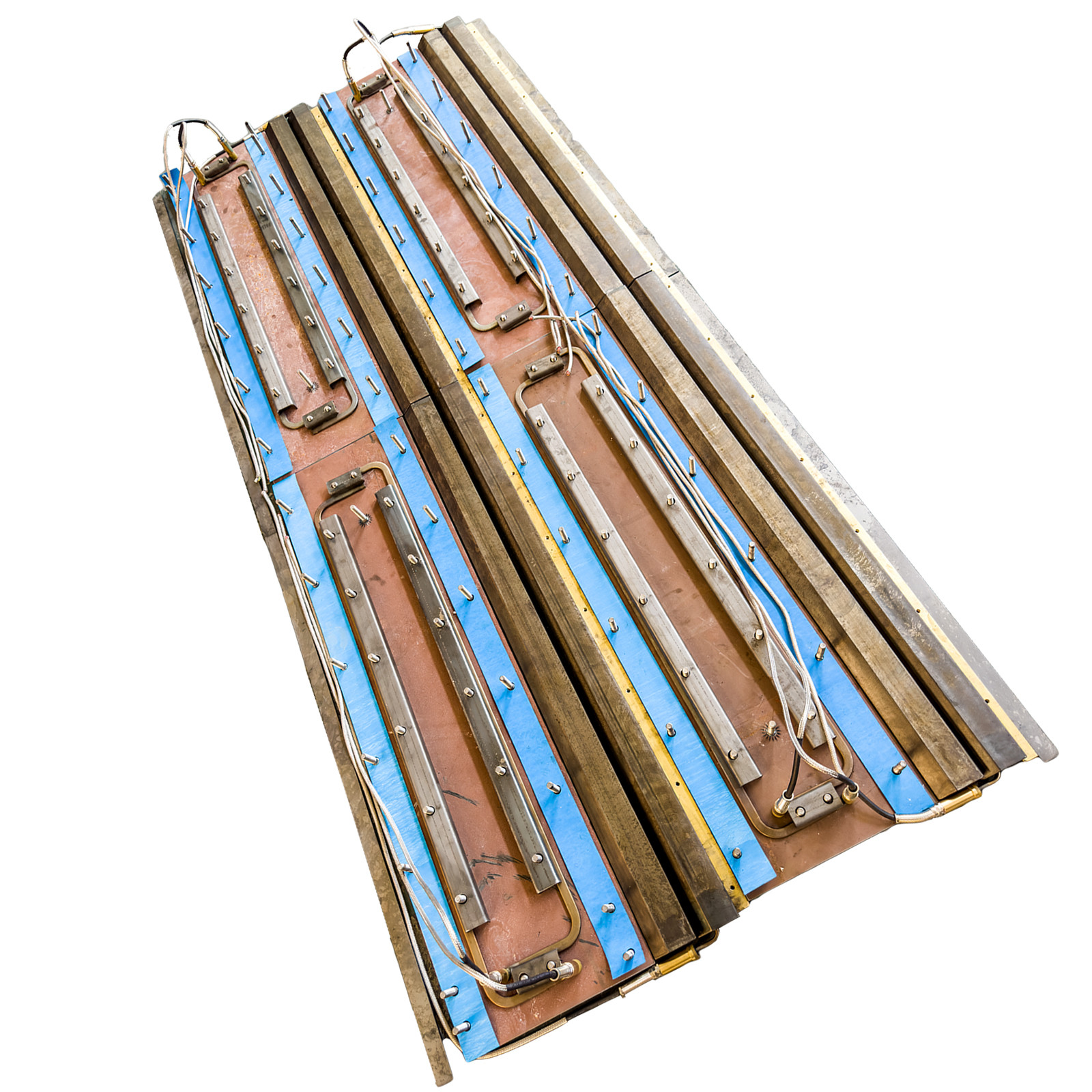 VDT-V783 Bottom ironing plate Screed plates and Electric heating rod Main engine right part RM80617244/RM80617251