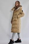 FODARLLOY Collection Warm Hooded Cotton-padded Clothes Slim Long Down Winter