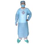 Antibacterial Disposable Plastic Gowns , Disposable Patient Gowns Professional