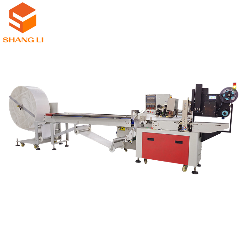 PLC Controlled Bubble Bag Sealing Labeling and Packing Production Line for Farms