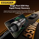 ESSAGER ES-CC18 Series 73W USB-A Car Cell Phone Charger Outlet Quick Car Charger