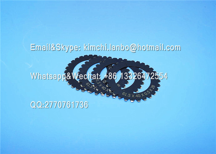 MBO blade 28Vtooth folding machine50 210 070 61.5x40x0.5mm high quality parts