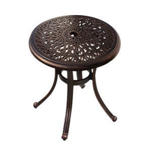 Quality D90 Cast Aluminum Round Patio Table Coffee Table Outdoor wholesale