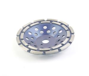 Quality Double Row Diamond Cup Wheel , Durable Metal Bond Diamond Wheel wholesale