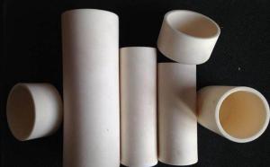 Quality Electrothermal Furnace Mullite Ceramic Tubes High Heat Resistance Insulating wholesale