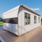 Aluminum Container House For Deluxe Double-Deck Homestay Holiday Cottage In