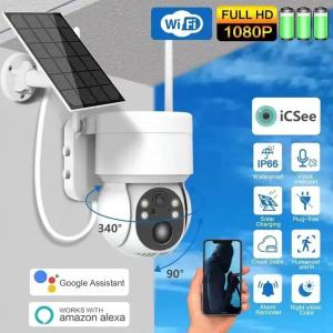 Quality Battery Power Solar 4G Security Camera Wireless WiFi Network wholesale