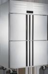 Power Saving Commercial Upright Fridge Freezer 1000L 4 Door Commercial Freezer