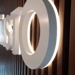 PVC Outdoor Stainless Steel Logo Business Wall LED Metal Snow Backlit Letters