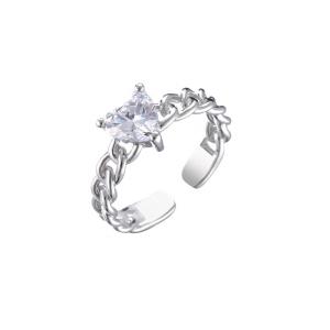 Quality Open Sterling Silver Crystal Jewelry wholesale