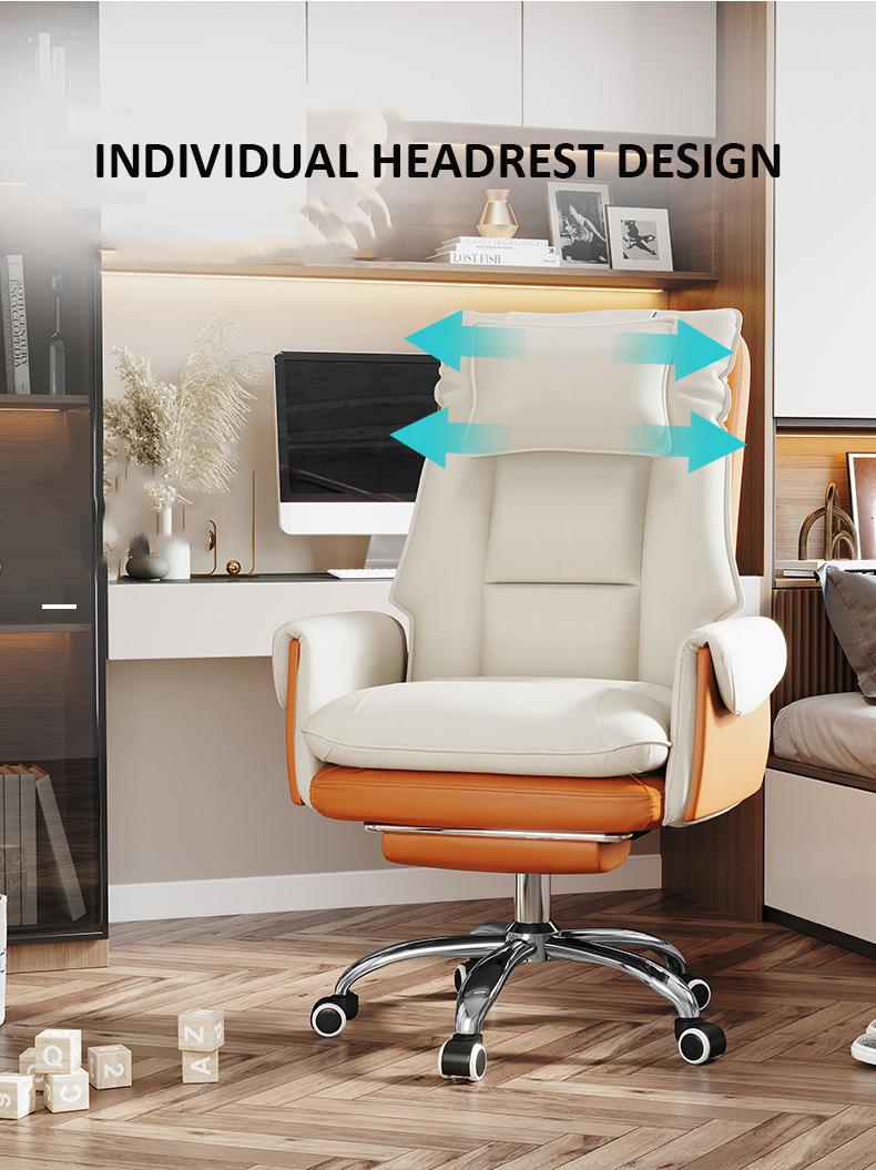 Other Metal Type Fabric Cover Design Lift Swivel Recliner Leisure PC Chair for Home Office